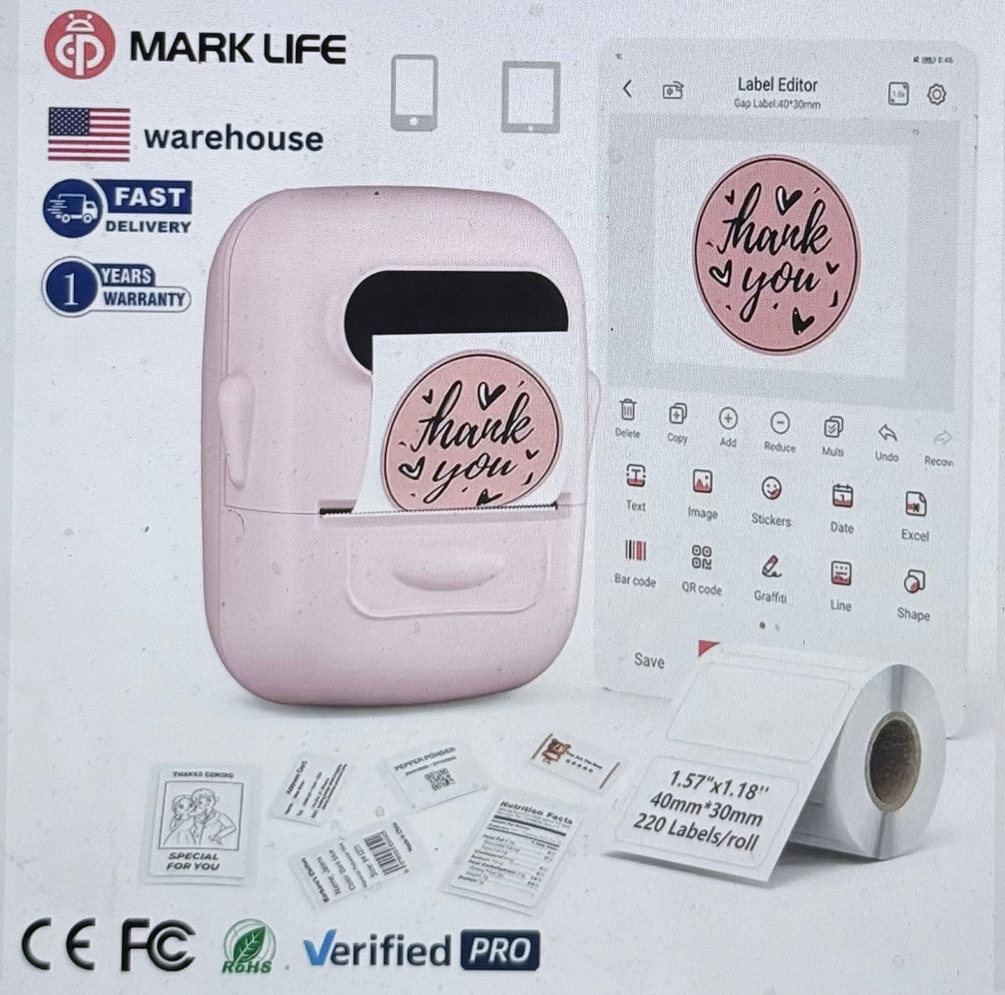 Mini printer for school